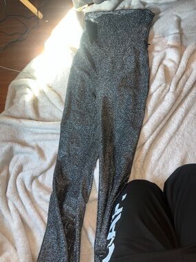 Shimmer pantsuit - Black tube top